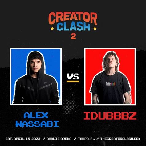 Alex Wassabi beats down iDubbbz in Creator Clash 2:。